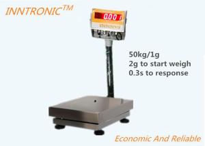 China HPPS-B50-50kg 1G RS485 Stainless Steel Counting Industry Weight Scale IP68 platform bench scale 300x400mm wholesale