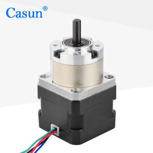 China 48mm NEMA 17 Geared Stepper Motor Casun Hybrid Stepper Motor wholesale