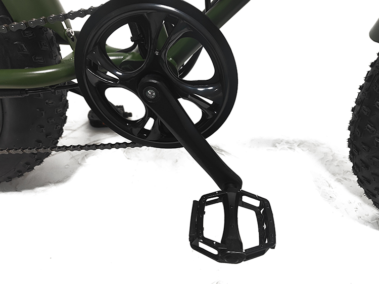 31-60km Electric Bicycle Full Suspension Retro Vintage E-Bikes With 500w 48v Fat Tire