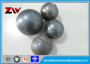 China Mineral Processing forged steel ball 60mn B2 HRC 60-68 High Hardness wholesale