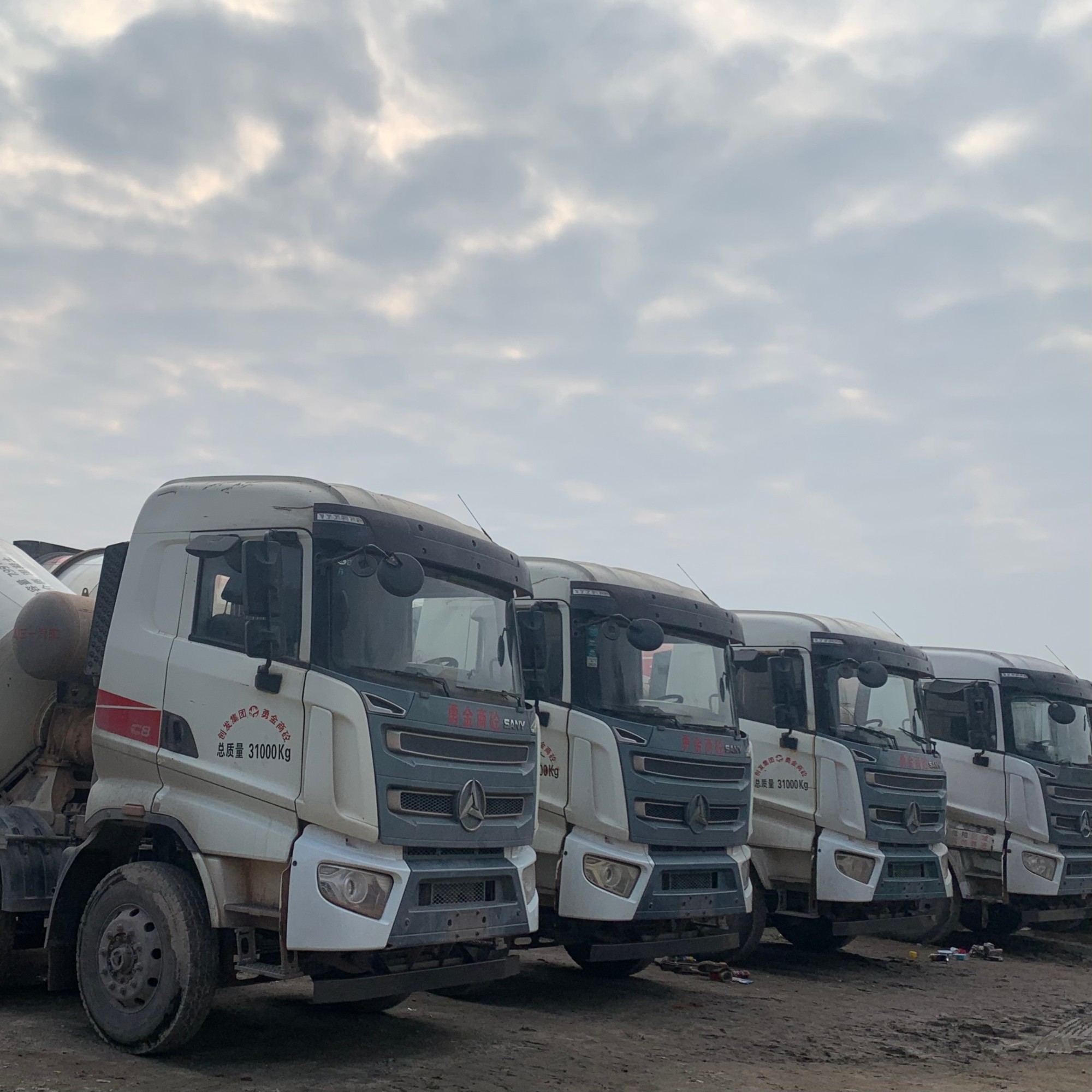 Used SANY 8 Cbm 10 Cbm 12 Cbm 14 Cbm Concrete Mixer Truck Used Concrete Mixer
