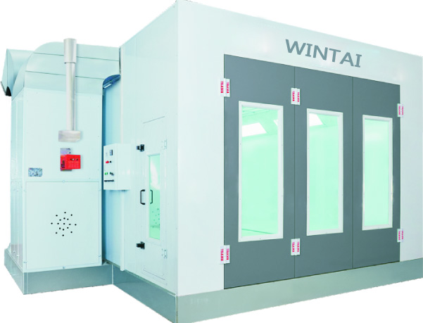 Diesel Heating Auto Body Spray Booth White TLSJ-8005 For Car Painting Oven Room