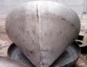 China Tank Boilers Conical Head Large Diameter Elliptical Heads ISO9001 wholesale