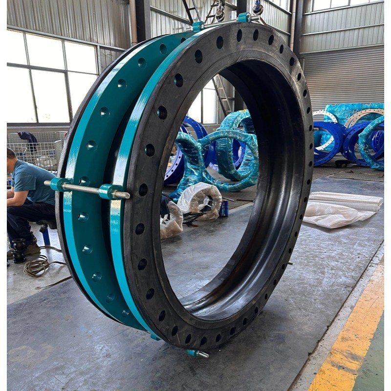 Chemical-resistant Flanging Rubber Expansion Joints Industrial Grade Rubber Flanged Joints Best Rubber Flanged Joints For Vibration Absorption