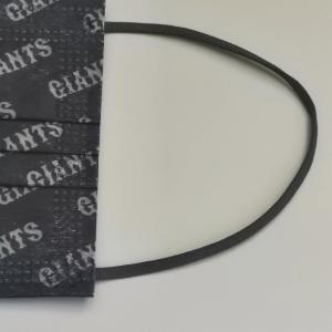 China Black Earloop Elastic Cord Band 3mm 3.5mm 4mm Face Mask Accessories wholesale