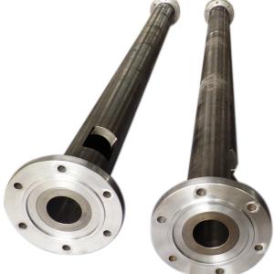 China Nitrided Cold Feed Single Screw Barrel Of Rubber Machine wholesale