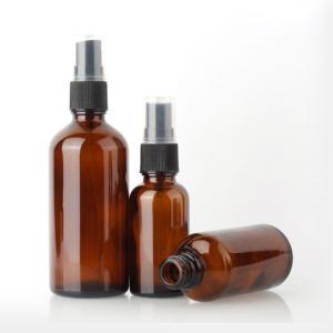China Amber Travel 50ml Plastic Perfume Spray Bottles wholesale