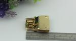 Dedicated design fashion accessories hardware gold metal twist lock for handbag