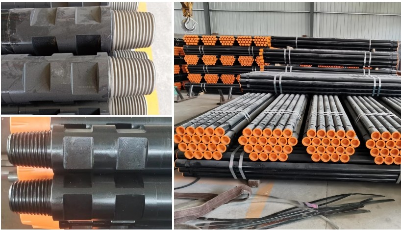 Friction Welding Water Well Drill Rods With High Wear Resistance