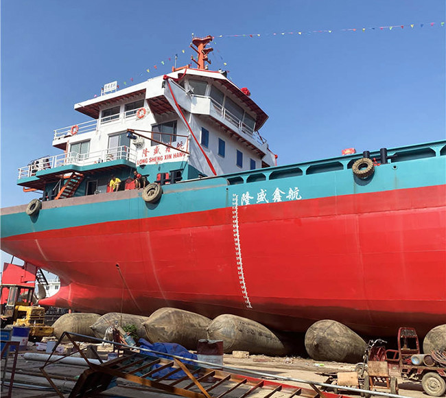 Shipyard Ship Launching Airbags Flexible Structures Inflatable Marine Air Bag