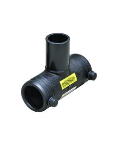 China DN32-DN250 SDR11 PE Electrofusion Reducer Tee Polyethylene Pipe Fittings wholesale