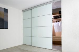 China tempered glass door wardrobe wholesale