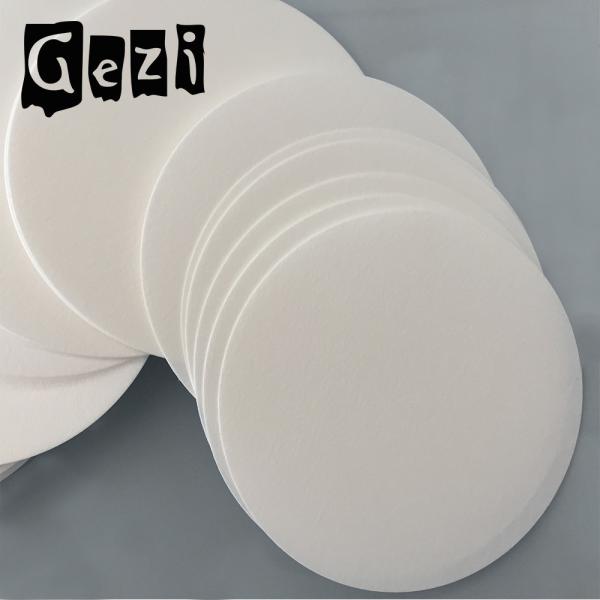 180mm 300 * 300mm Round Filter Paper Chemistry , Cellulose Filter Paper In