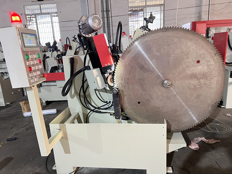 LDX-020B Large CNC Circular Saw Blade Front And Rear Angle Grinding Machine