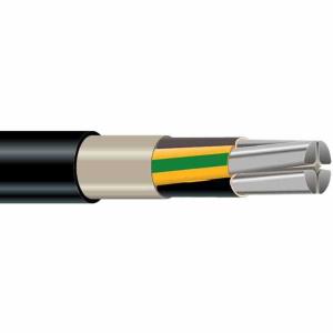 China Aluminium Underground Insulated Electrical Wire PVC Jacket Four Core wholesale