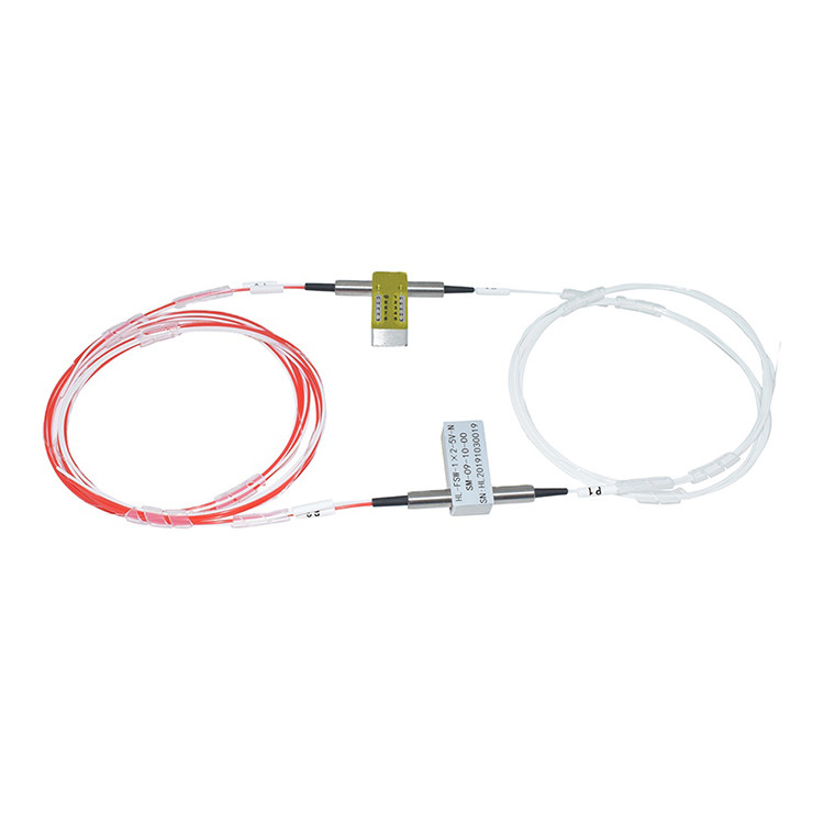 1x1 Switch 5V DWDM MUX DEMUX Mechanical Optical Switch Non Latching