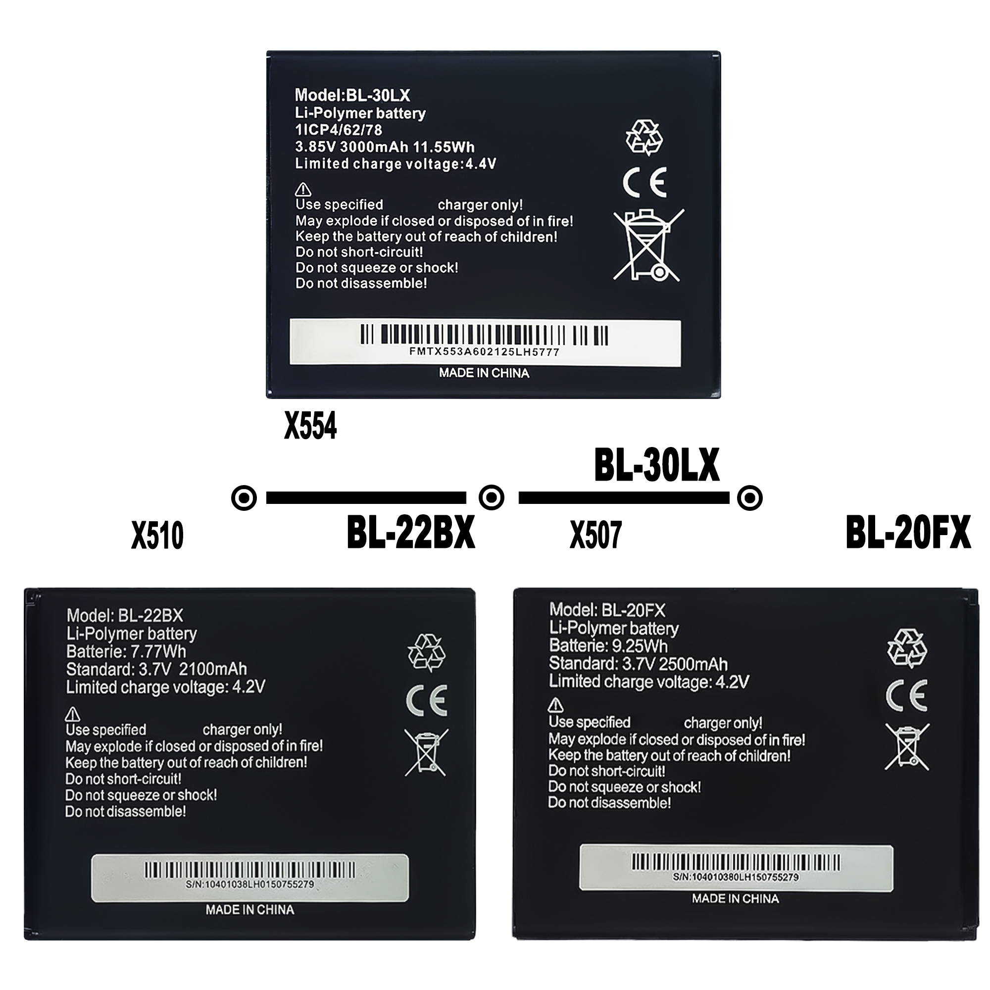 Compact and Powerful Lithium Polymer Battery for Tecno Itel Infinix Mobile Phones