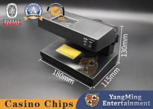 China Classic Desktop Mini UV Code Verifier Poker Table Chip Purple Light wholesale
