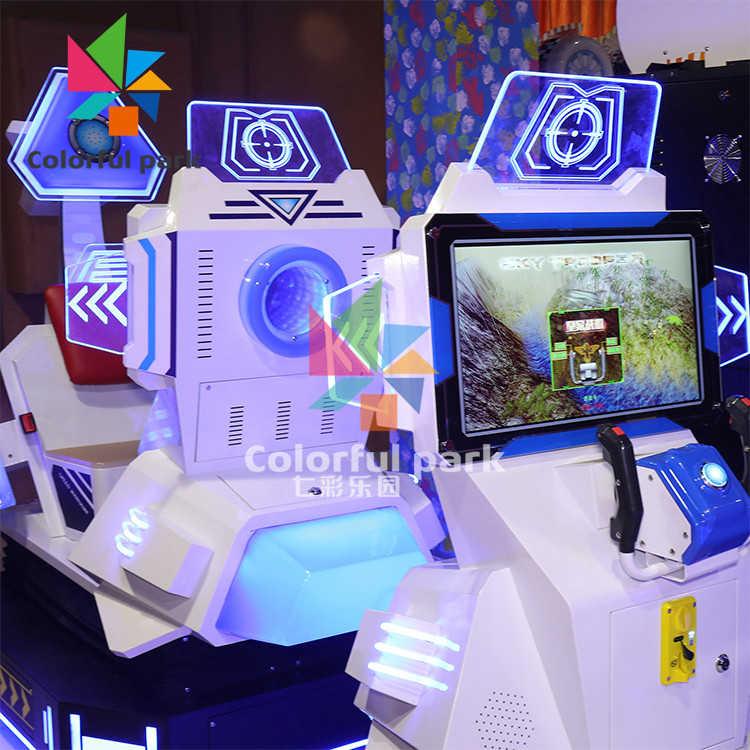 380W Arcade Driving Machine , Airplane Kiddie Ride With Steering Wheel