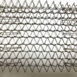 China Carbon Steel Rod Mesh Crimped Woven Metal Grid Facade For Decoration wholesale