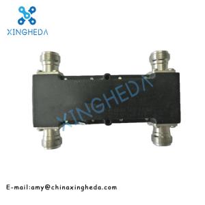 China RF 2 in 2 out wide band DIN Connector Hybrid 3dB Bridge Coupler Combiner wholesale