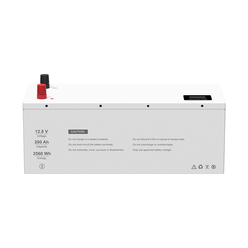 Practical 12V LiFePO4 Lithium Battery 50A 2560Wh For Powering Marine
