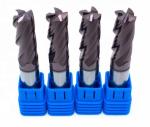 HRC58 Solid 2 Flute Tungsten Carbide Drill Bits 45 Degree