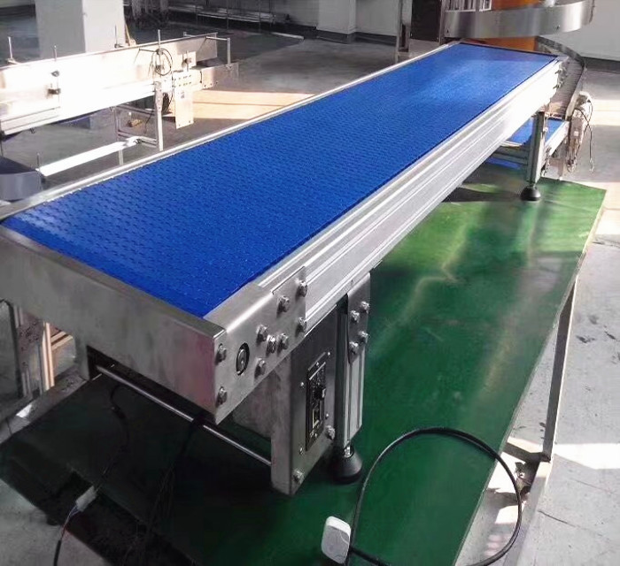 New Fully Automatic slat chain conveyor for Heavy products transfer