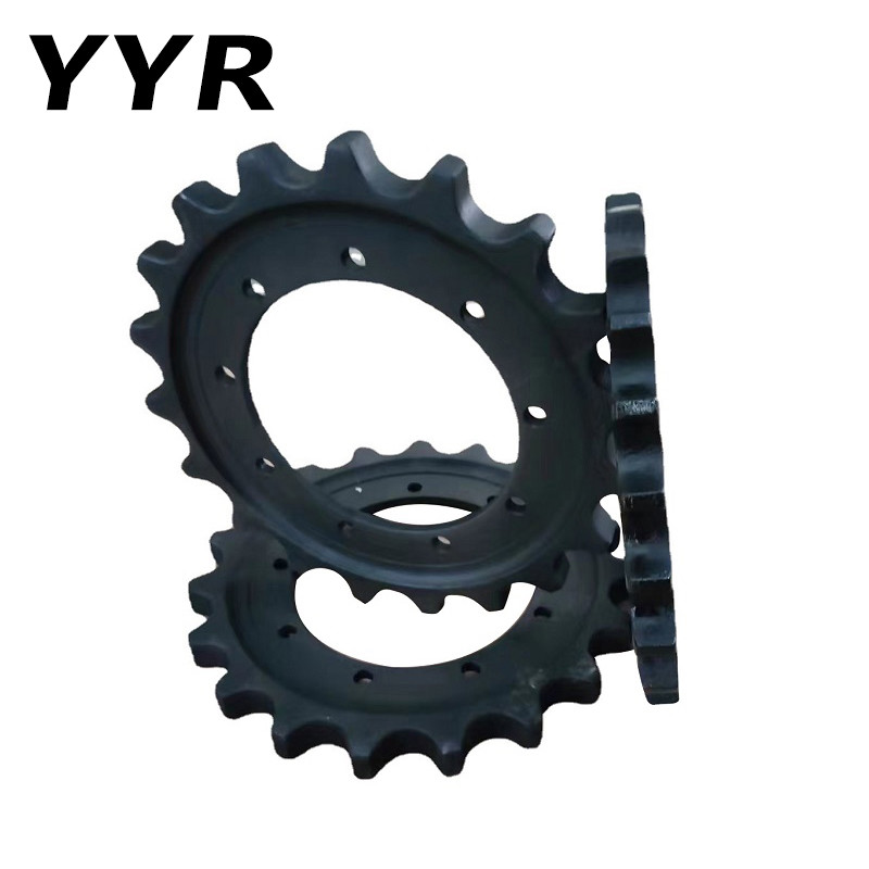 Custom Excavator Spare Parts Chain And Sprocket For Machinery
