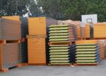 Fireproof Wall Roof 200mm Glass Wool Sandwich Panel
