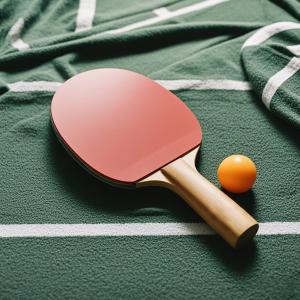 China Carbon Fiber Table Tennis Rackets With 5 Plies Natural Wood Bottom wholesale