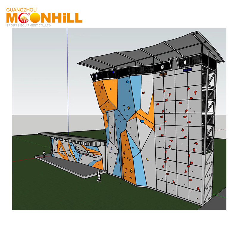 Training Rope Speed Climbing Wall Outdoor Indoor Waterproof For School Gym