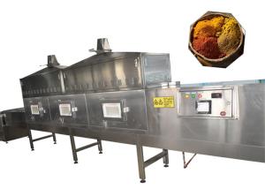 China Industrial Spice Pepper Microwave Drying Machine wholesale
