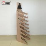 Custom Logo Wooden Display Racks Floor Skateboard Rack Display For Retail Store
