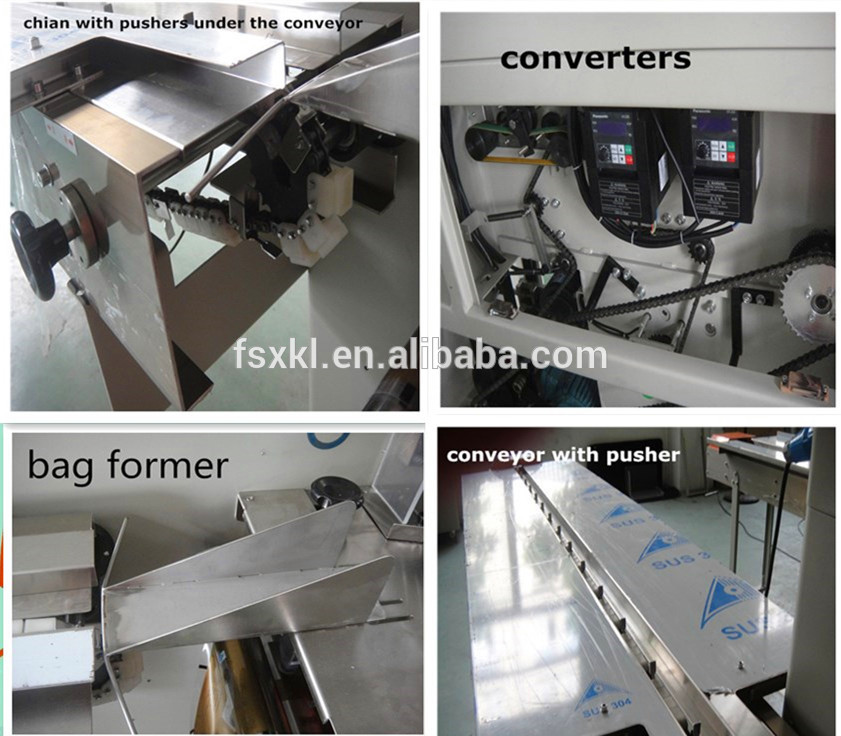 Newkeli KL-350X Automatic Cutlery Packing machine flow warpping machine
