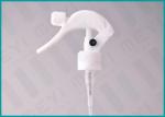 White Small PP Trigger Spray Pump , 24/410 Plastic Garden Trigger Sprayer