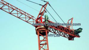 China 6mts Boom Mini Inner Climbing Tower Crane 1Tons Load 380V/60Hz Power wholesale