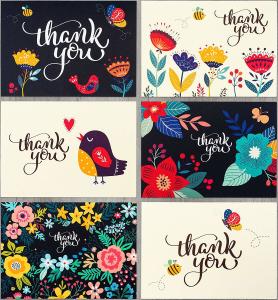 China Beautiful Picture Thank U Greeting Card For Ceremony OEM / ODM Available wholesale