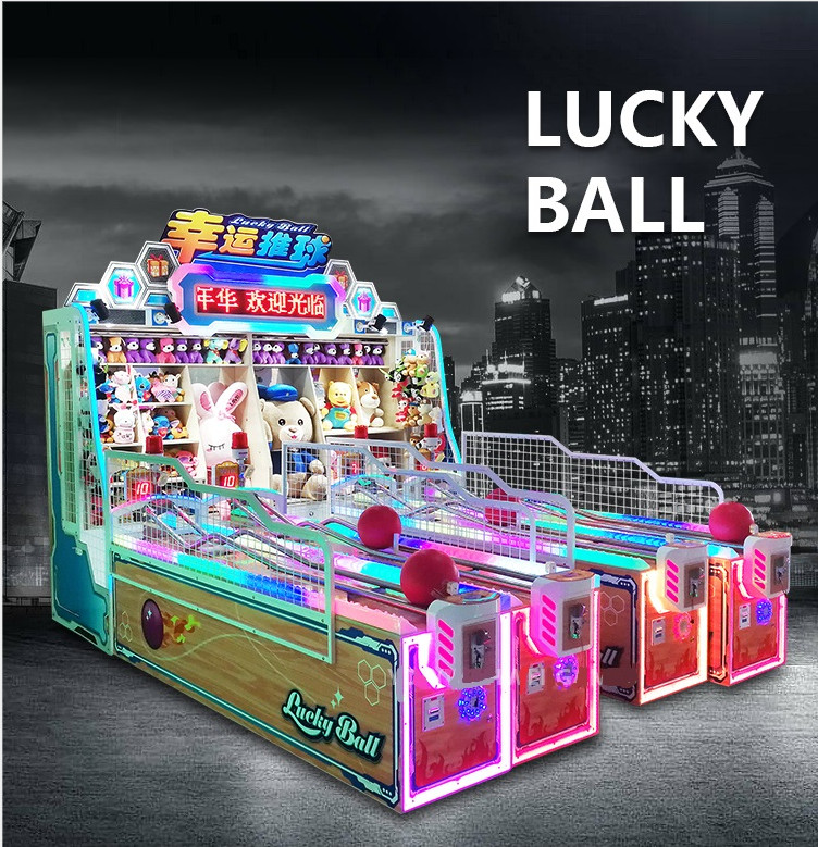 Lucky Ball Ticket Prize Redemption Machine / Amusement Carnival Game Booth