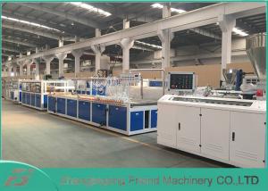 China Stable Running Wood Plastic Composite Production Line 8~20mm Thickness wholesale