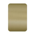 PVC Film Stainless Steel Flat Sheet Cold Rolled 0.5mm x 1219mm x 2438mm Brushed