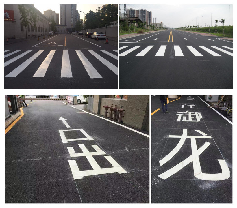 Thermoplastic Boiler Integrated Road Marking Spray Paint Machine