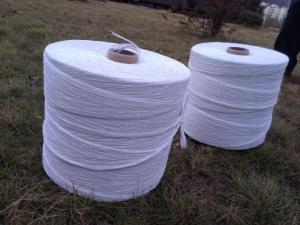 China Fibrillated Split Film PP Filler Yarn Polypropylene Filler In Jumbo Spools wholesale