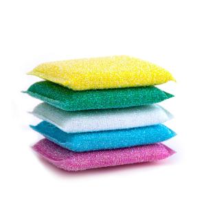 China Customized Kitchen Cleaning Scrubber Eco Friendly Mesh Kitchen Sponge wholesale
