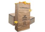 Biodegradable Heavy Duty Garden Waste Lawn Paper Bags For Packaging Lawn And