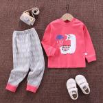Breathable Children'S Pajama Set Cotton Boys And Girls Homewear