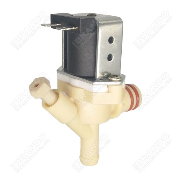 Coffe Machine Water Inlet Plastic Solenoid Valve Normally Closed 24V