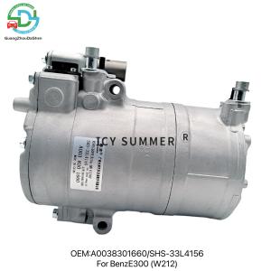China EV Vehicle Hybrid AC Compressor A0038301660 SHS-33L4156 For Benz E300 W212 wholesale