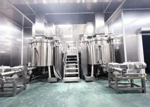 China Toothpaste Making Machine High Speed Dispersers and High Shear Mixers wholesale