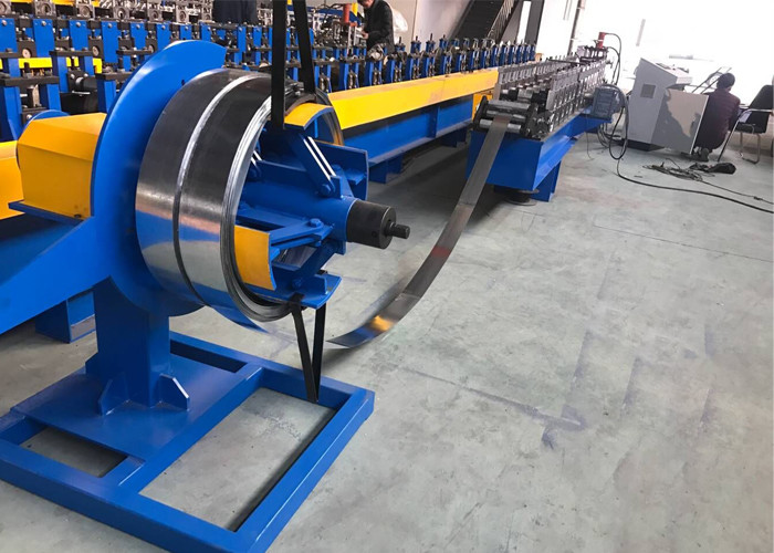 Light Weight Galvanized Coils Stud And Track Roll Forming Machine With Perforation